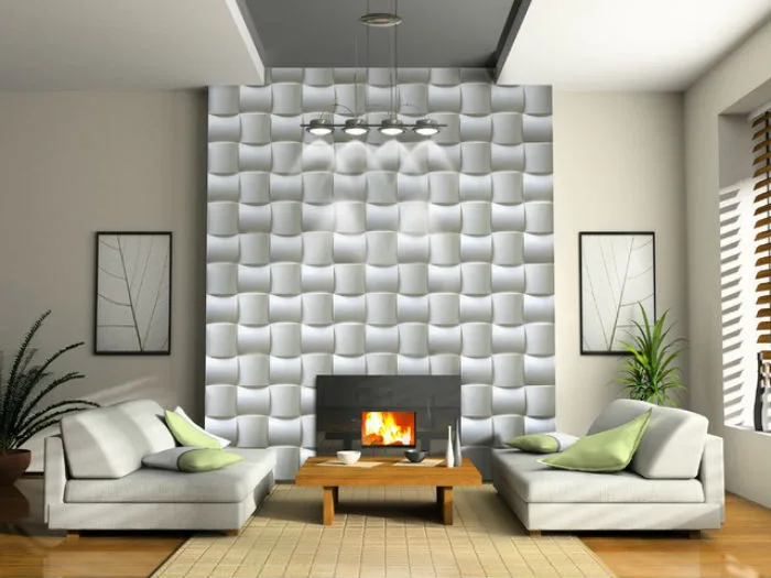 Parede de gesso 3D: saiba como usar na sua decoração