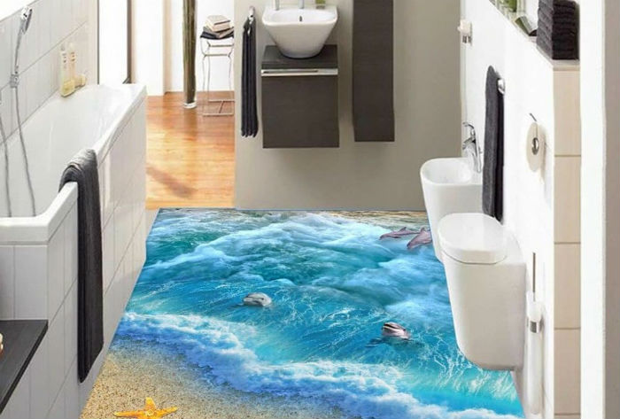 Porcelanato liquido 3d: crie efeitos especiais no piso da sua casa