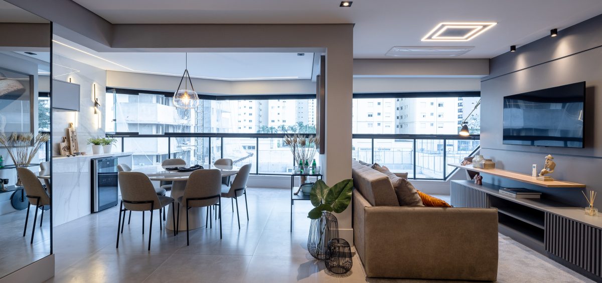 Ambientes integrados: o novo “must have” dos apartamentos modernos
